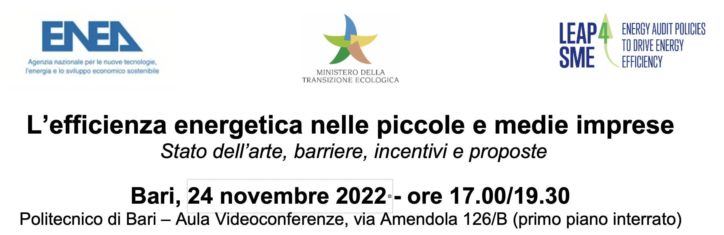 L’efficienza energetica nelle piccole e medie imprese